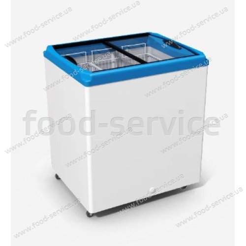 Морозильный ларь с прямым стеклом Juka M200P